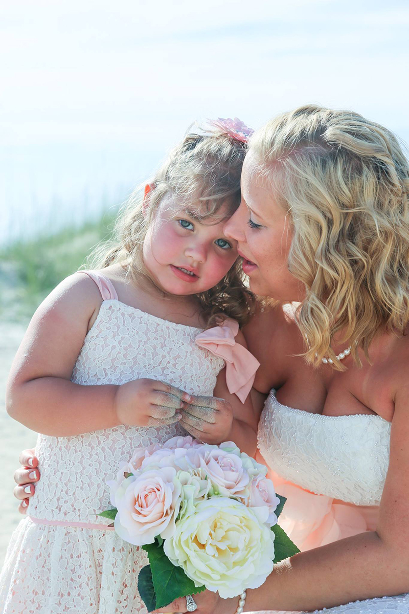 Mother daughter wedding photo - Elope to Savannah on Tybee Island