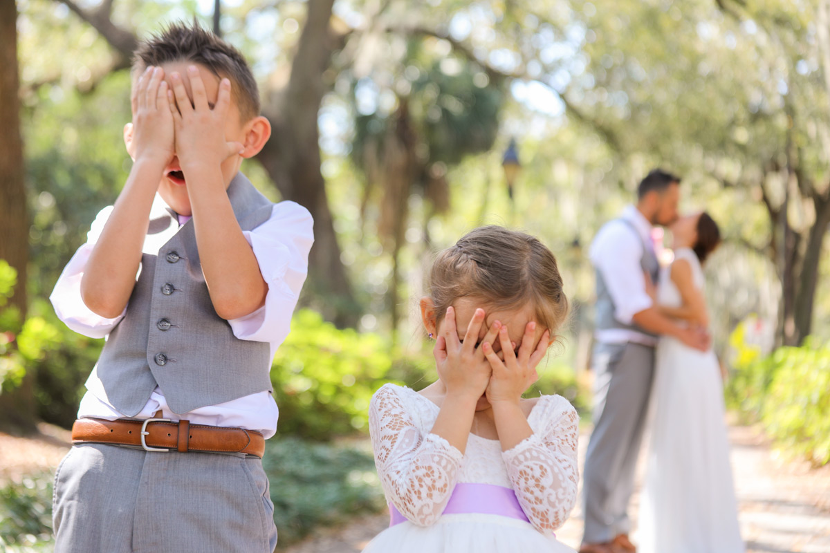 Kids can be hilarious at elopement weddings and are welcome guests