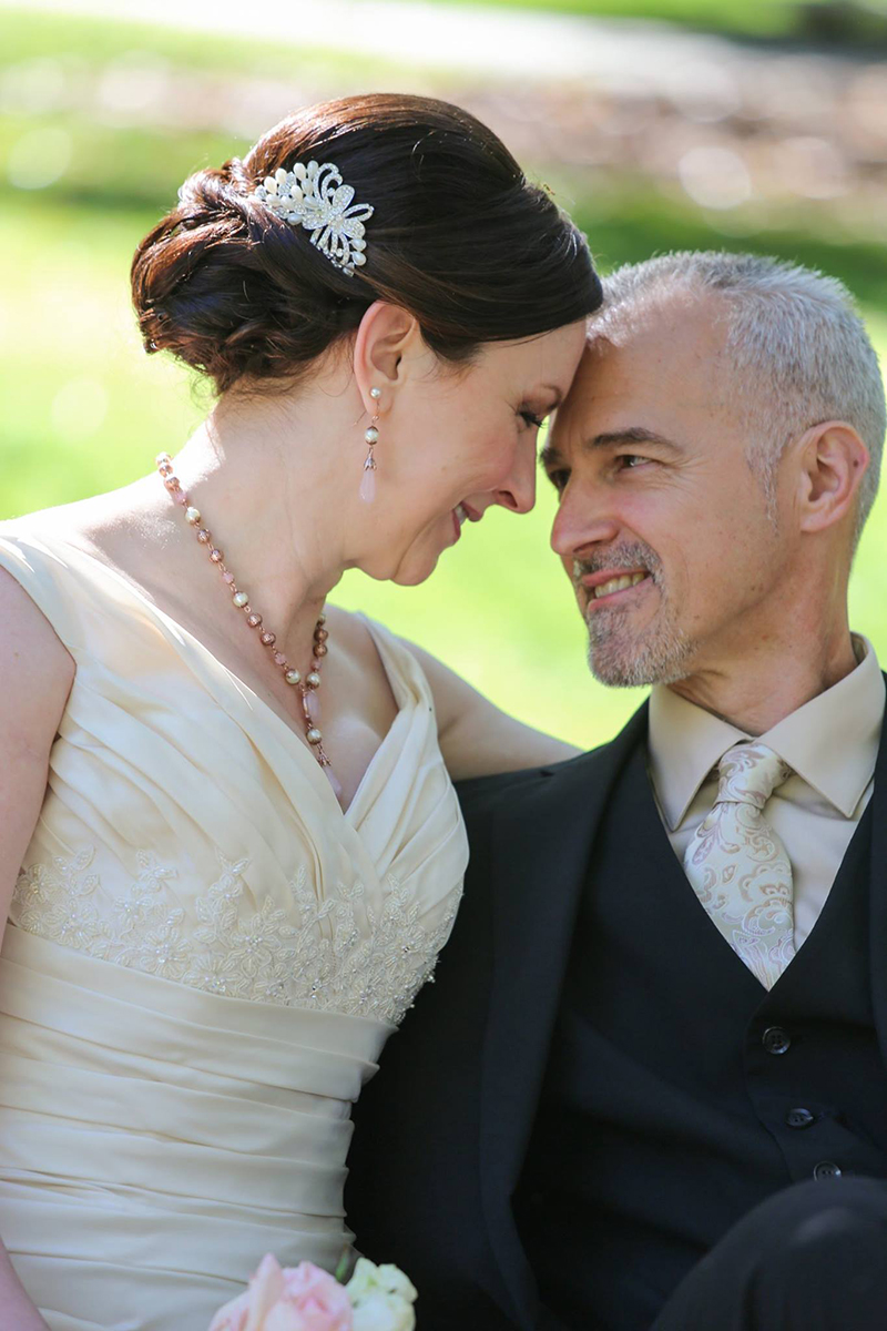 Elopement in Savannah GA in Forsyth Park