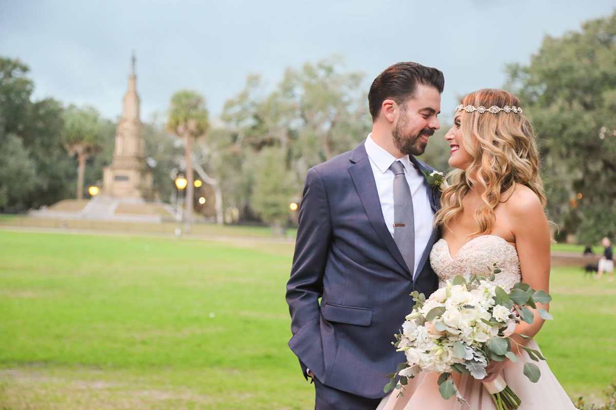 Elopement in Forsyth Park