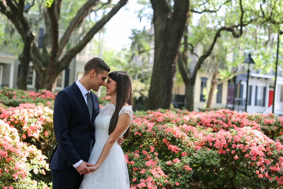 Spring Elopement Savannah GA